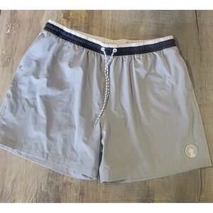 CHUBBIES LINED SHORTS MENS‎ 2XL GRAY POLYESTER SPANDEX 5.5" INSEAM